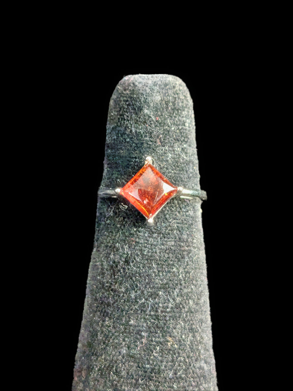 Garnet Adjustable Ring