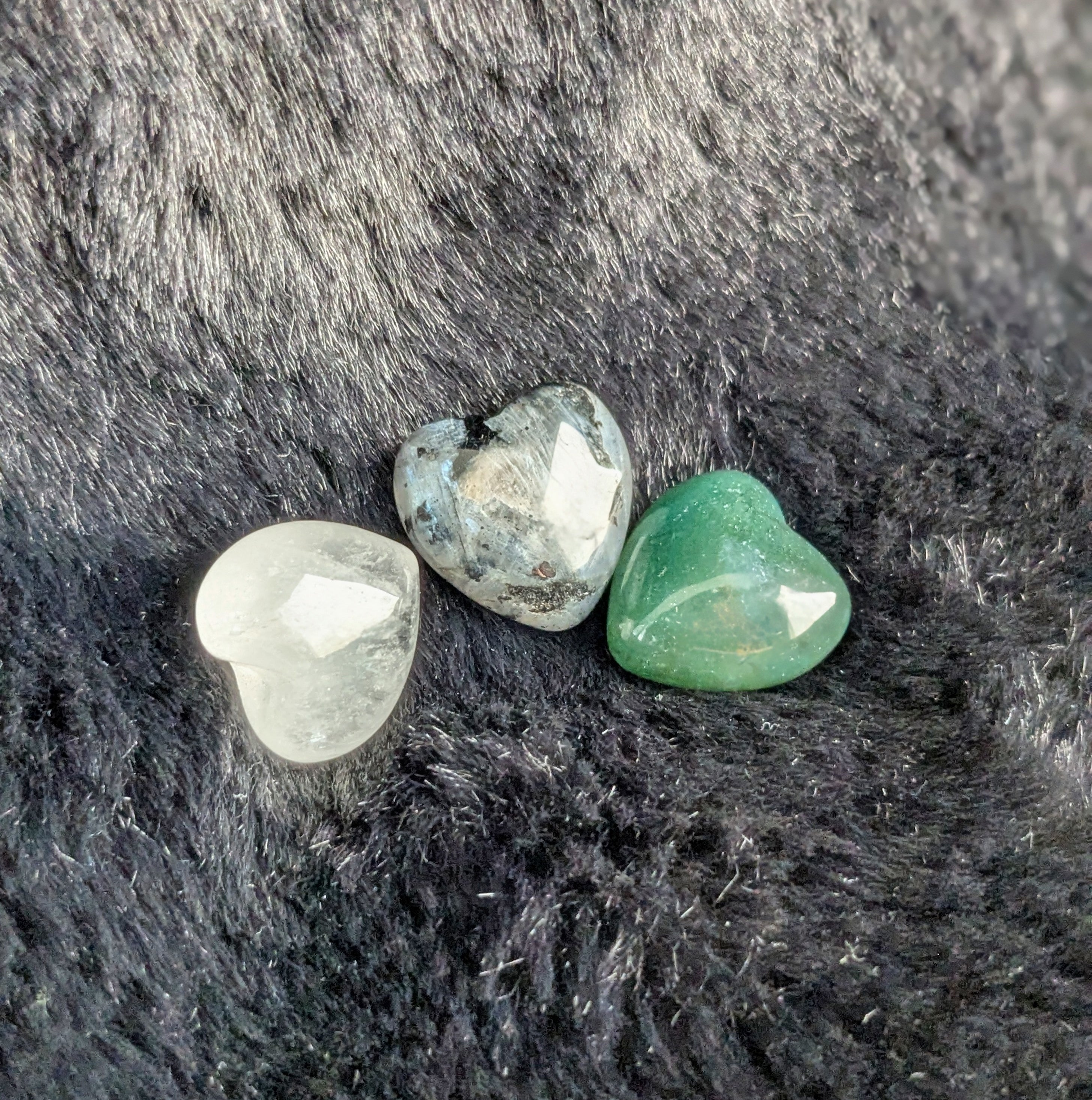New Beginnings Three Stone Heart Bundle