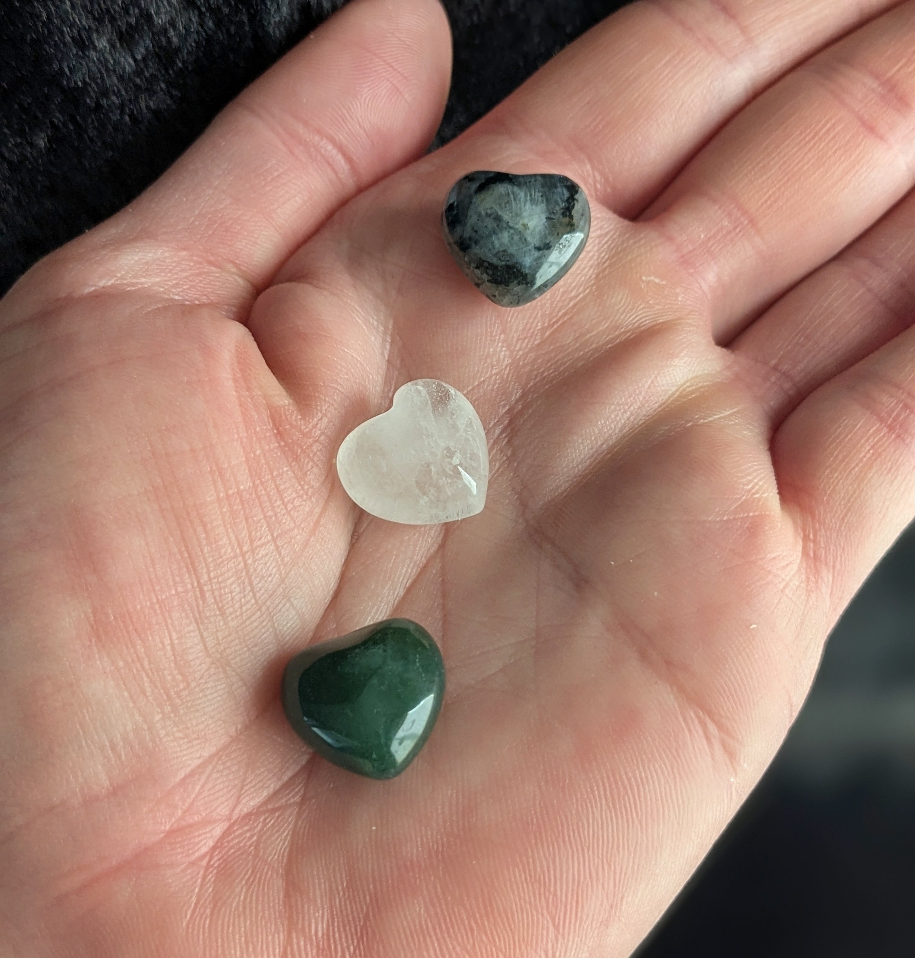 New Beginnings Three Stone Heart Bundle