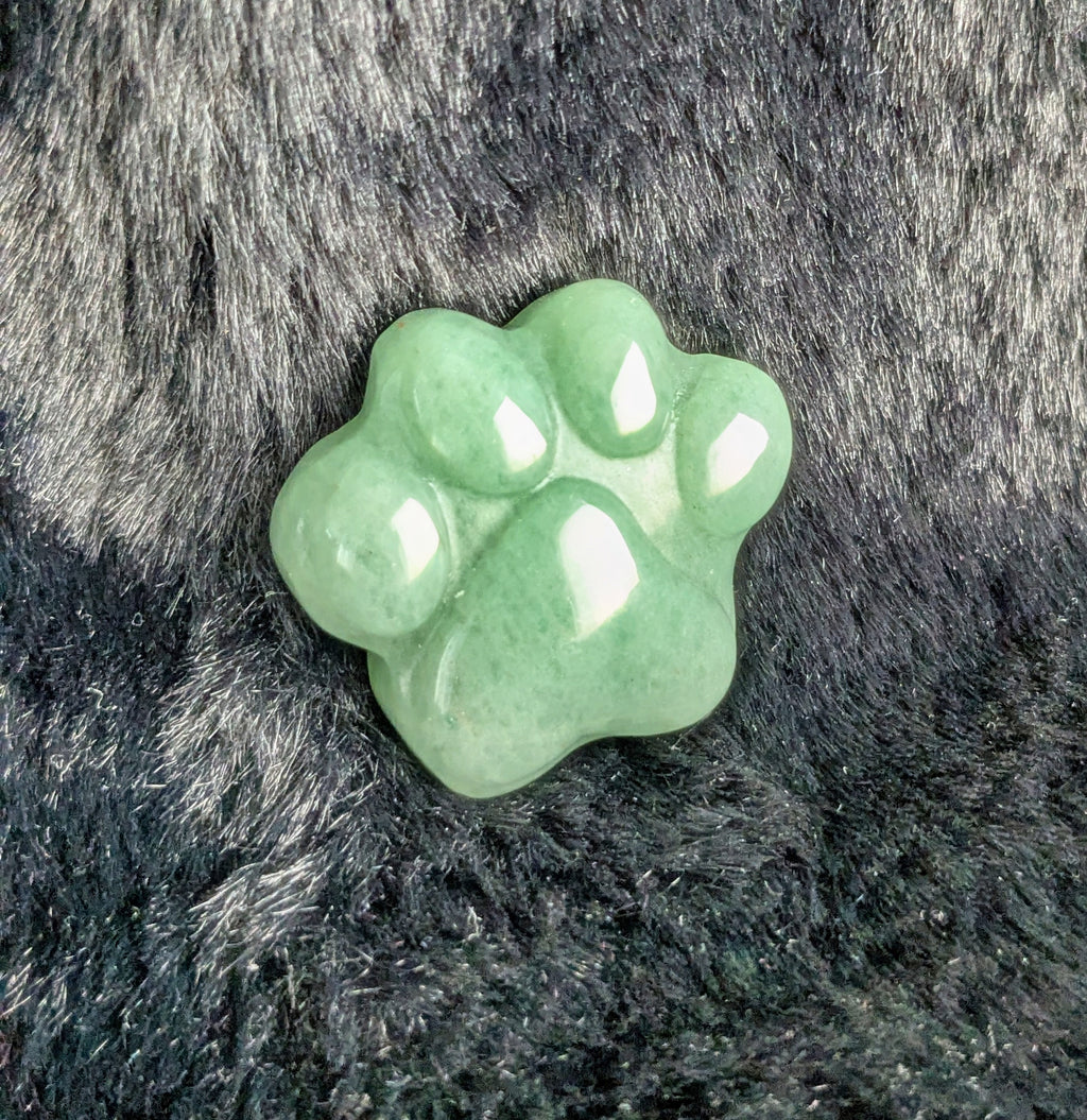Moss Agate Cat Paw