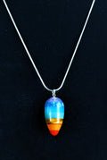 Bullet Chakra Pendant Silver