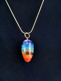 Bullet Chakra Pendant Gold