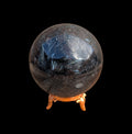 Russian Astrophyllite Sphere with Stand