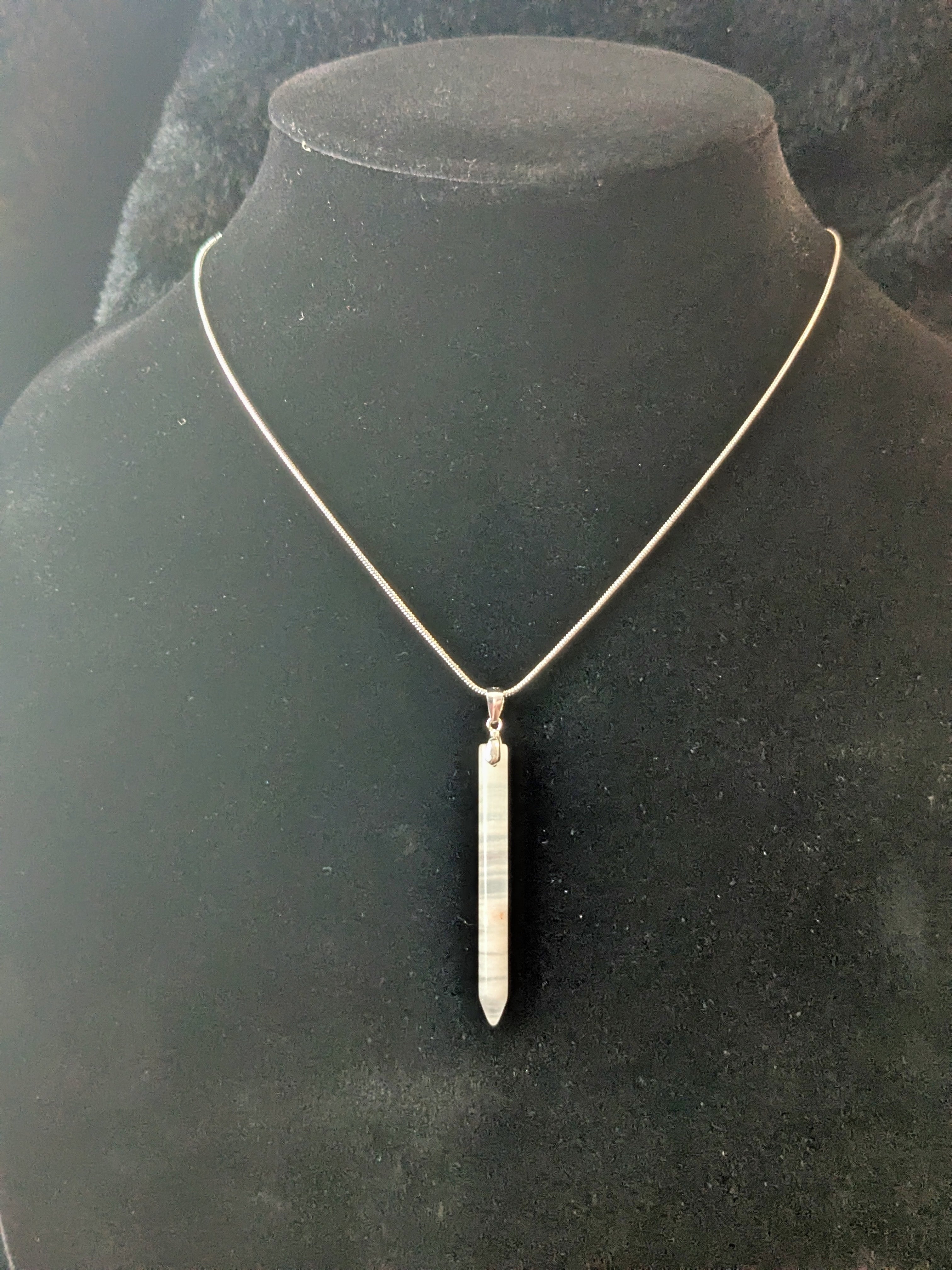 Rose Quartz Spike Pendant