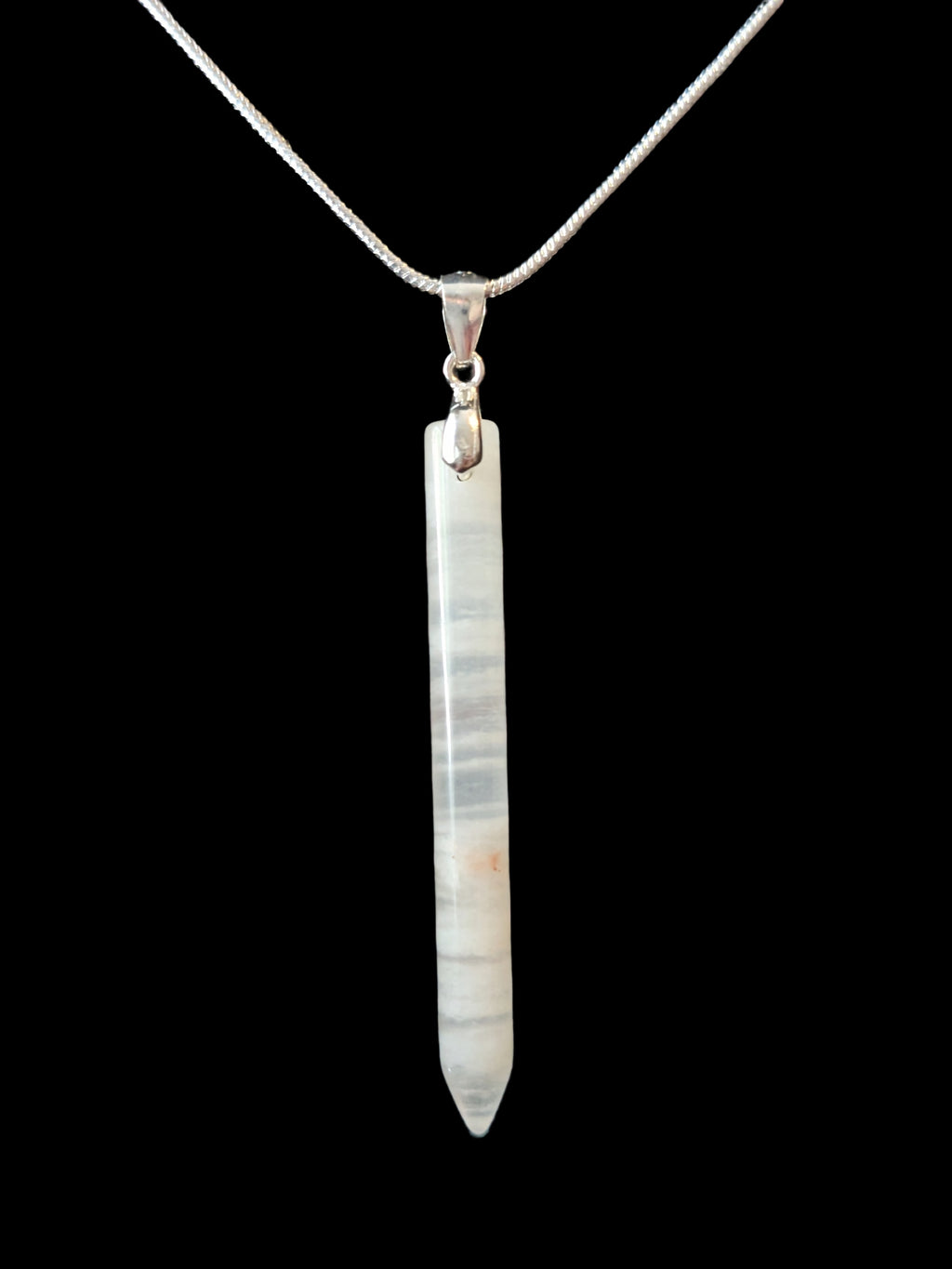 Rose Quartz Spike Pendant