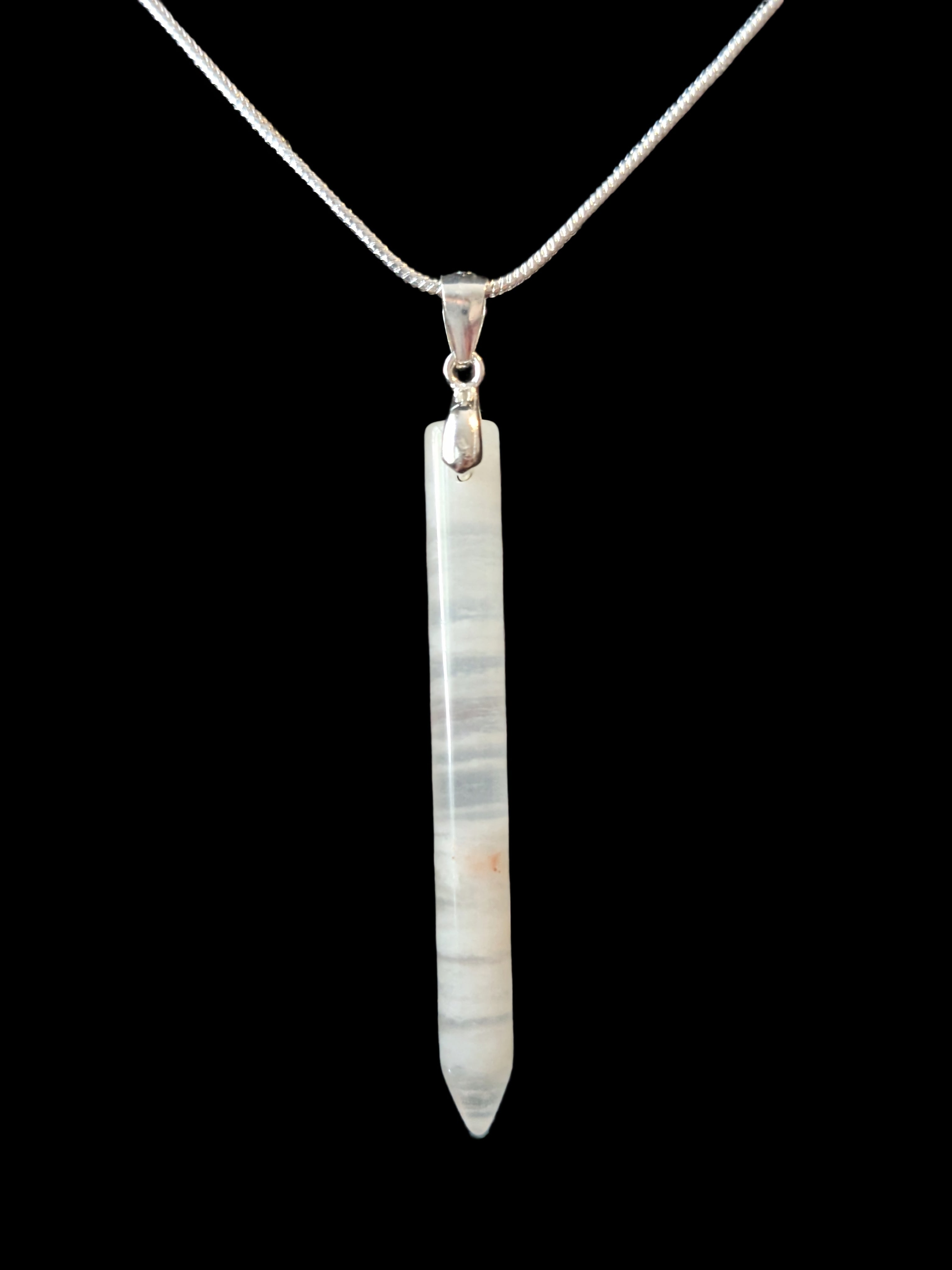 Rose Quartz Spike Pendant