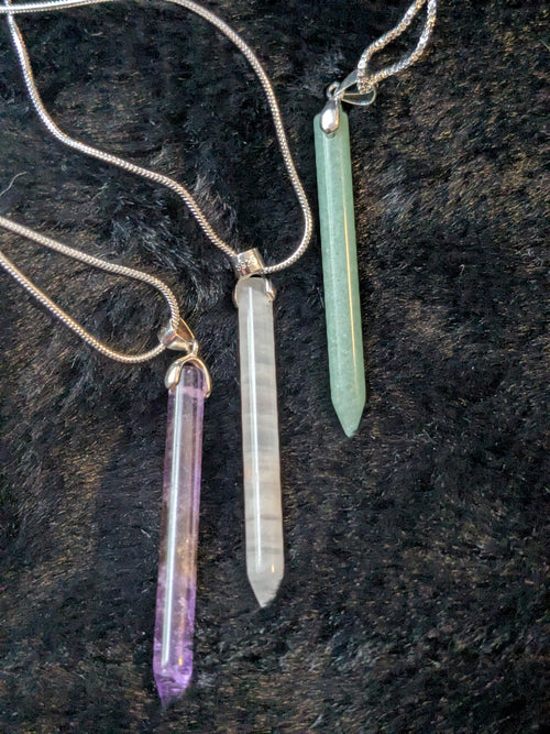 Amethyst Spike Pendant