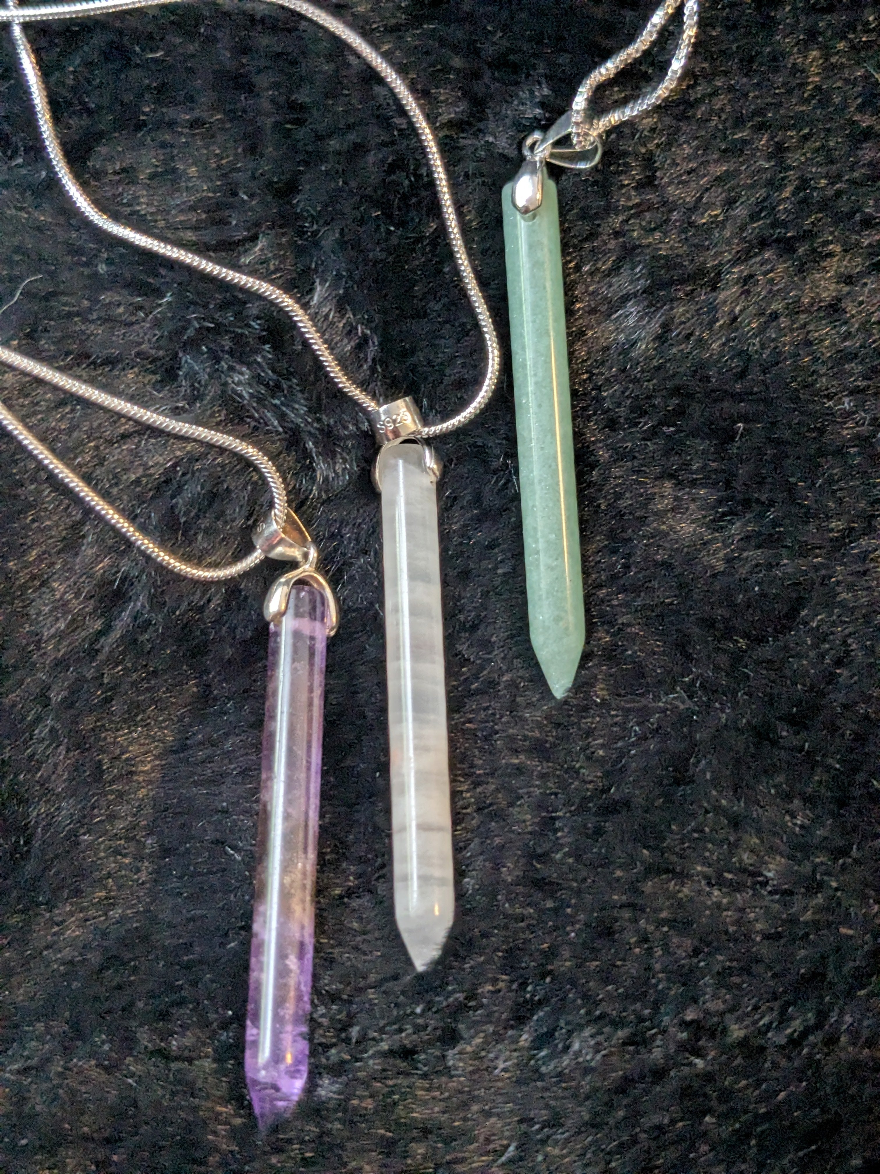 Green Aventurine Spike Pendant