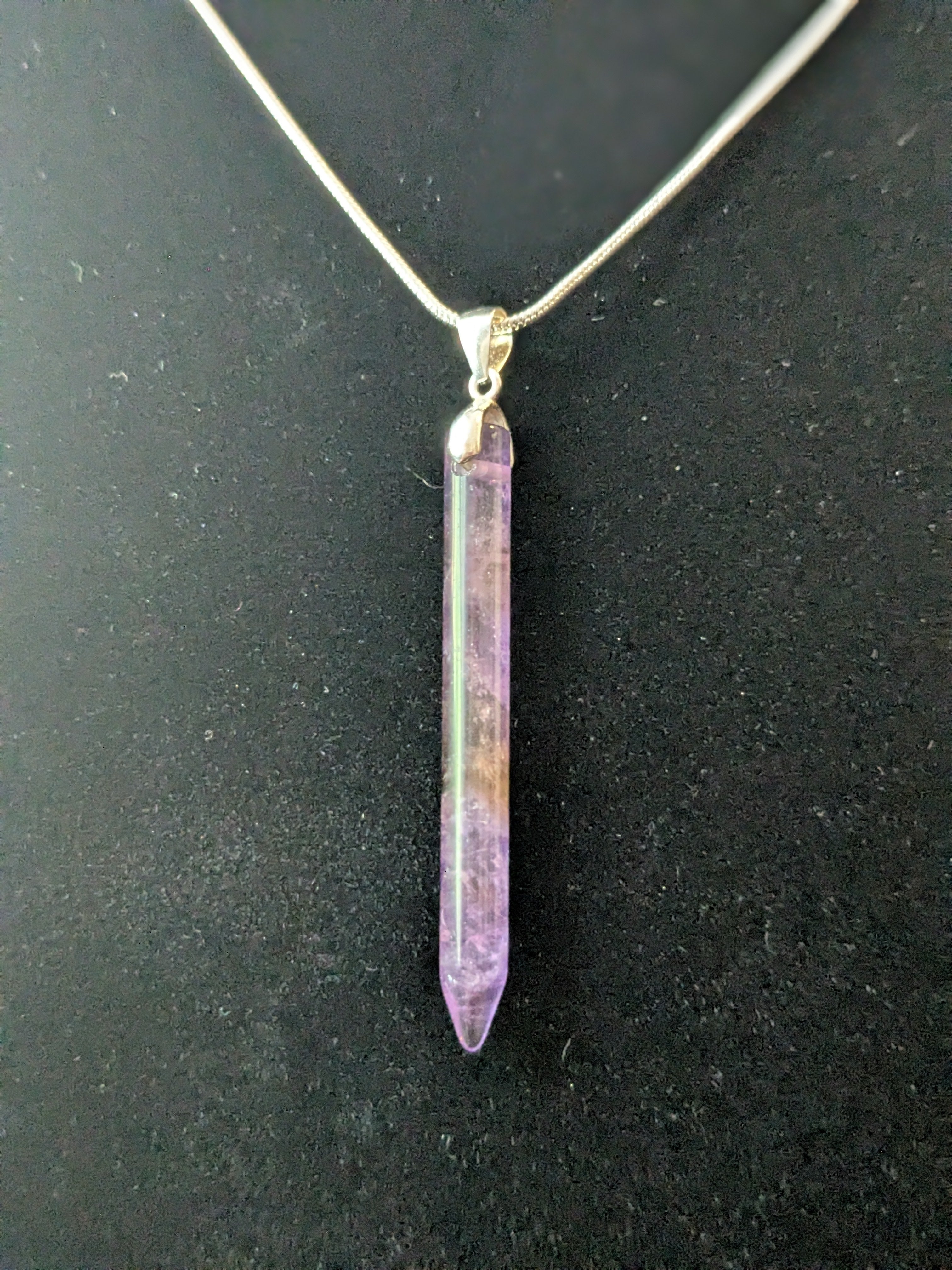 Amethyst Spike Pendant